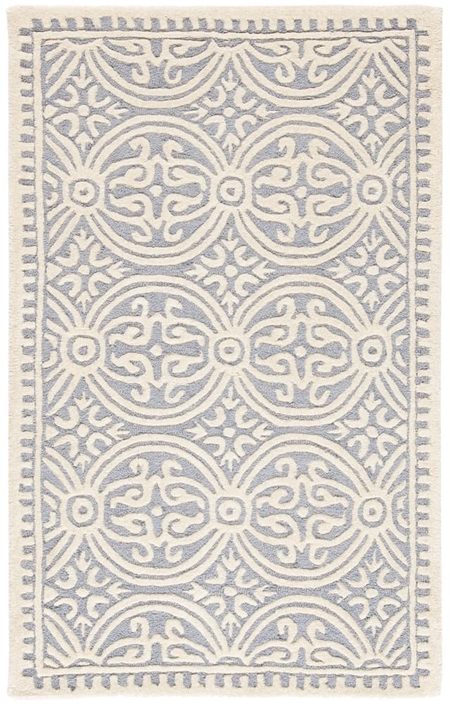 Safavieh Cambridge 123 Rug, Silver/Ivory