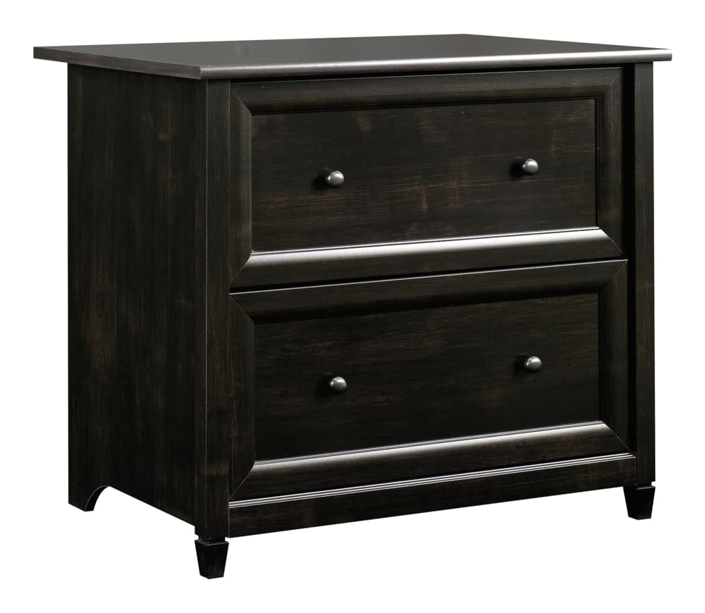 Sauder Edge Water 2-Drawer Lateral File Storage Cabinet, Estate Black Finish