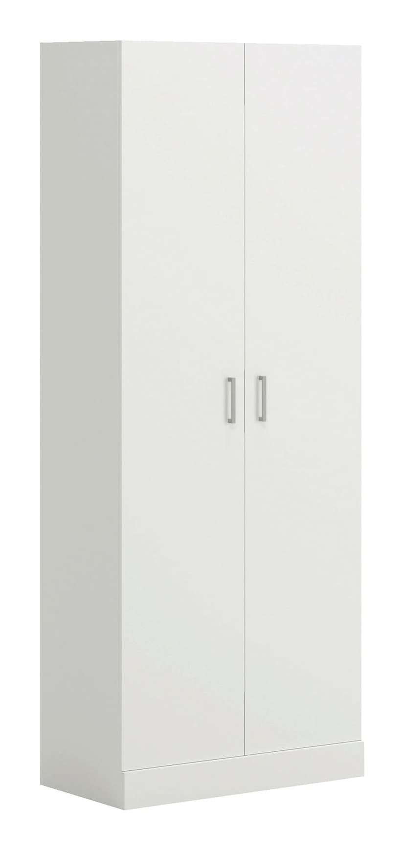 Sauder 2-Door Storage/Pantry Cabinet With Adjustable Shelves, White