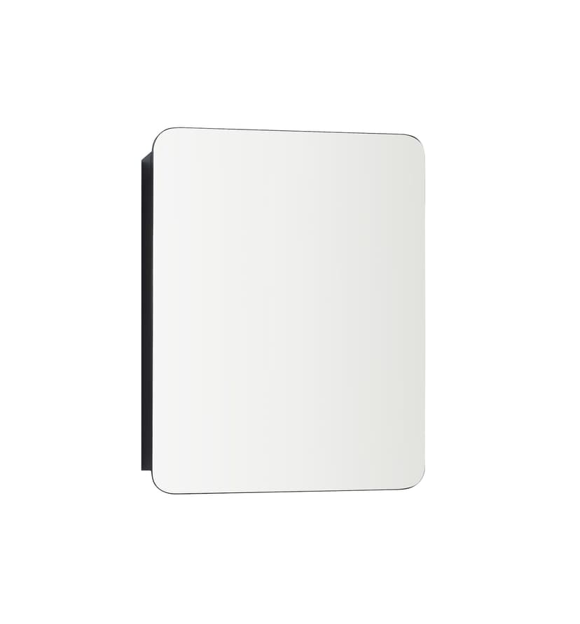 For Living Framed Medicine Cabinet, Black, 20-in x 26-in