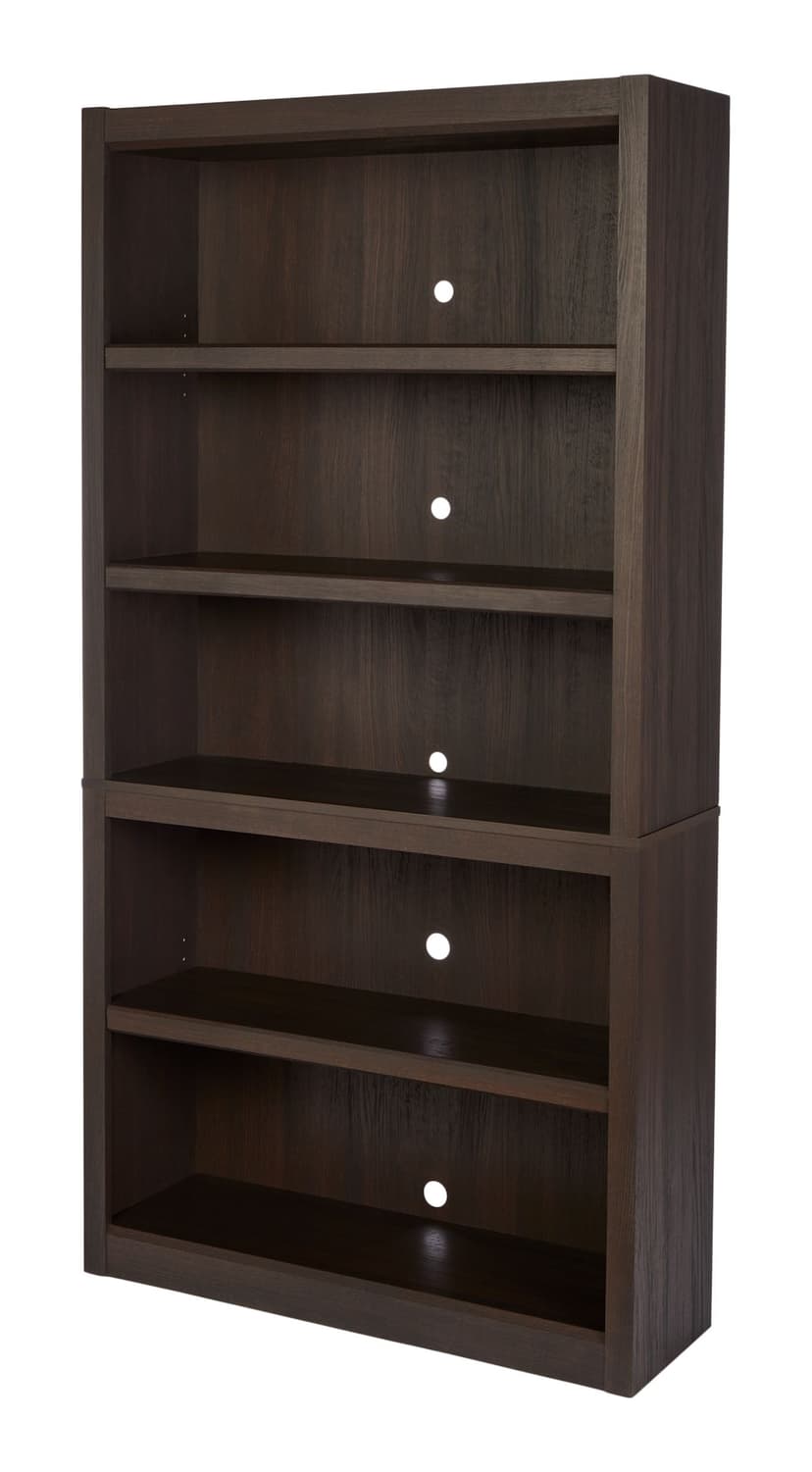 For Living 5 Shelf Bookcase, Dakota Oak