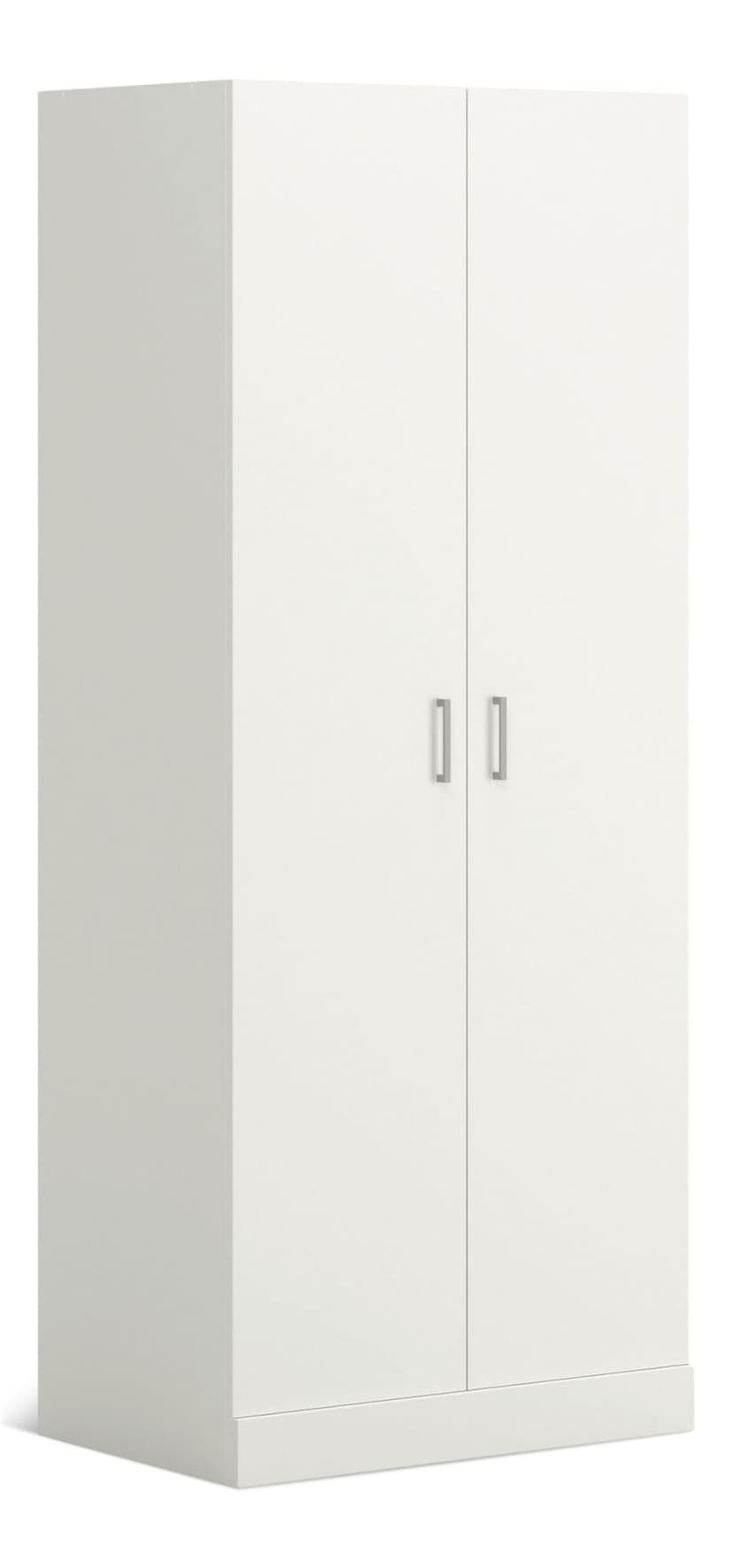Sauder 2 Door Wardrobe, White
