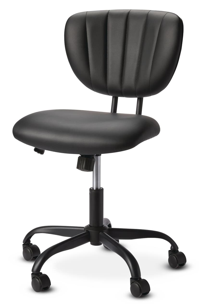 Canvas Clayton Office Chair, Black