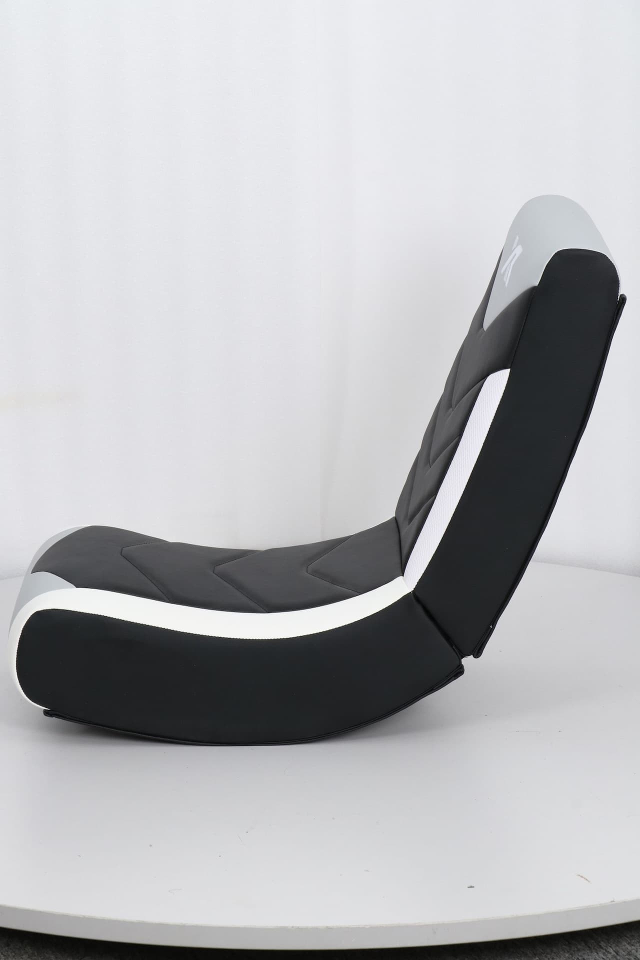 X-Rocker Foldable Floor Rocker Gaming Chair with RGB Lighting