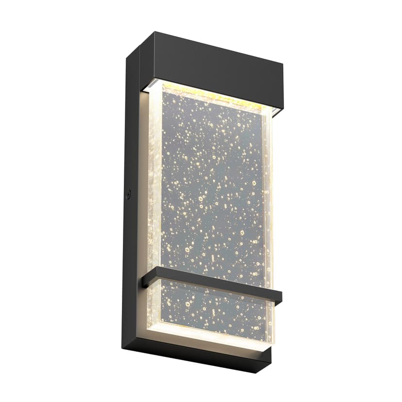 Artika Skyler Integrated LED CCT Outdoor Wall Light, Black Finish