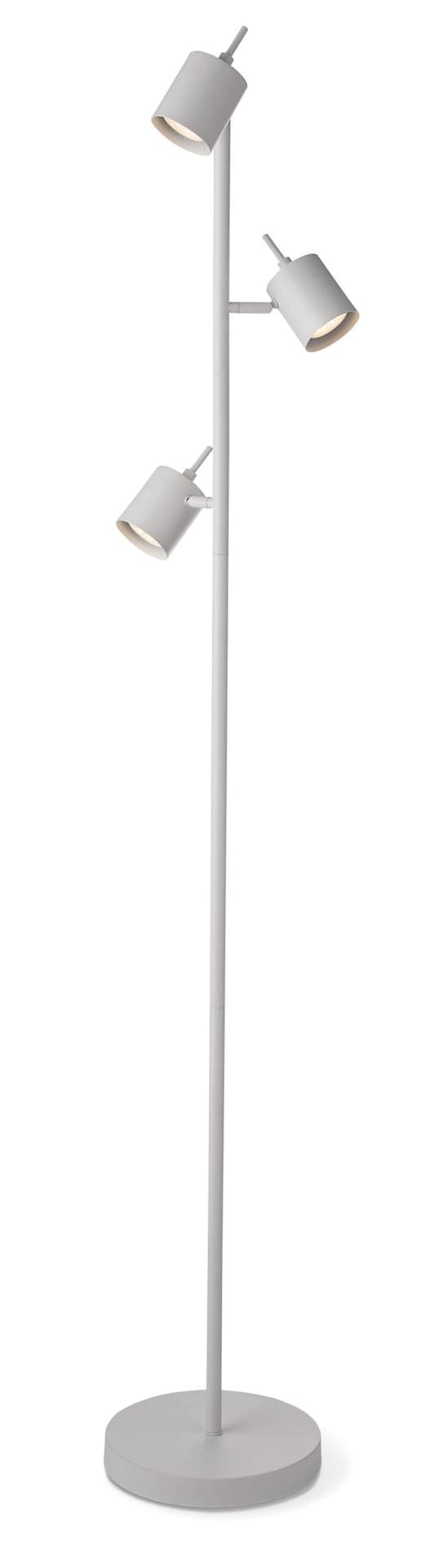 CANVAS 3 Spotlight Floor Lamp, Matte White