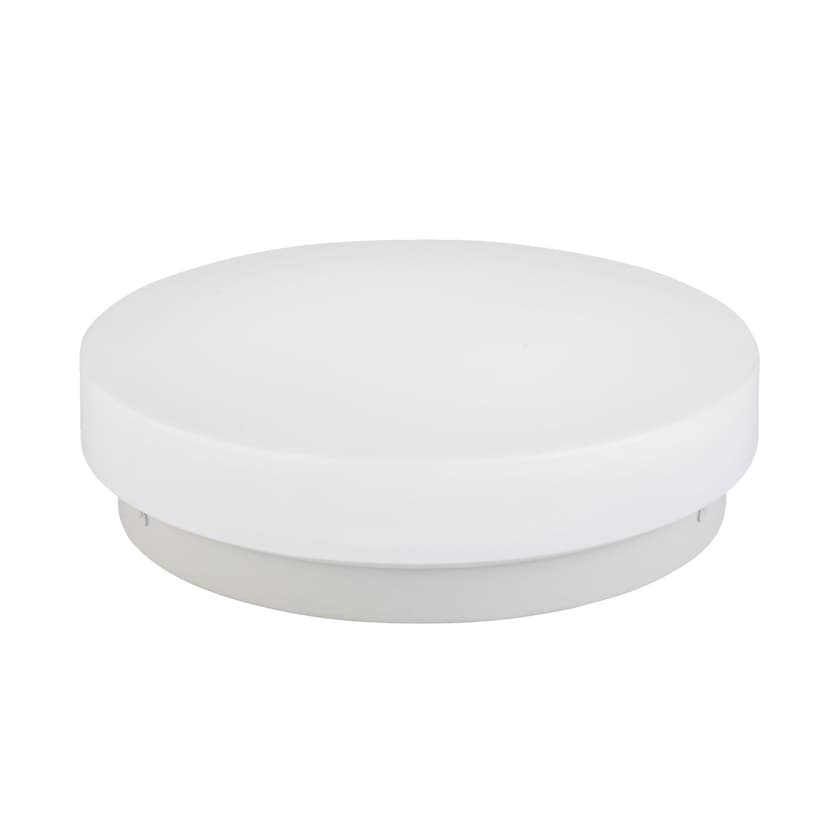NOMA LED Flush Mount Ceiling Light Fixture, White, 7-in