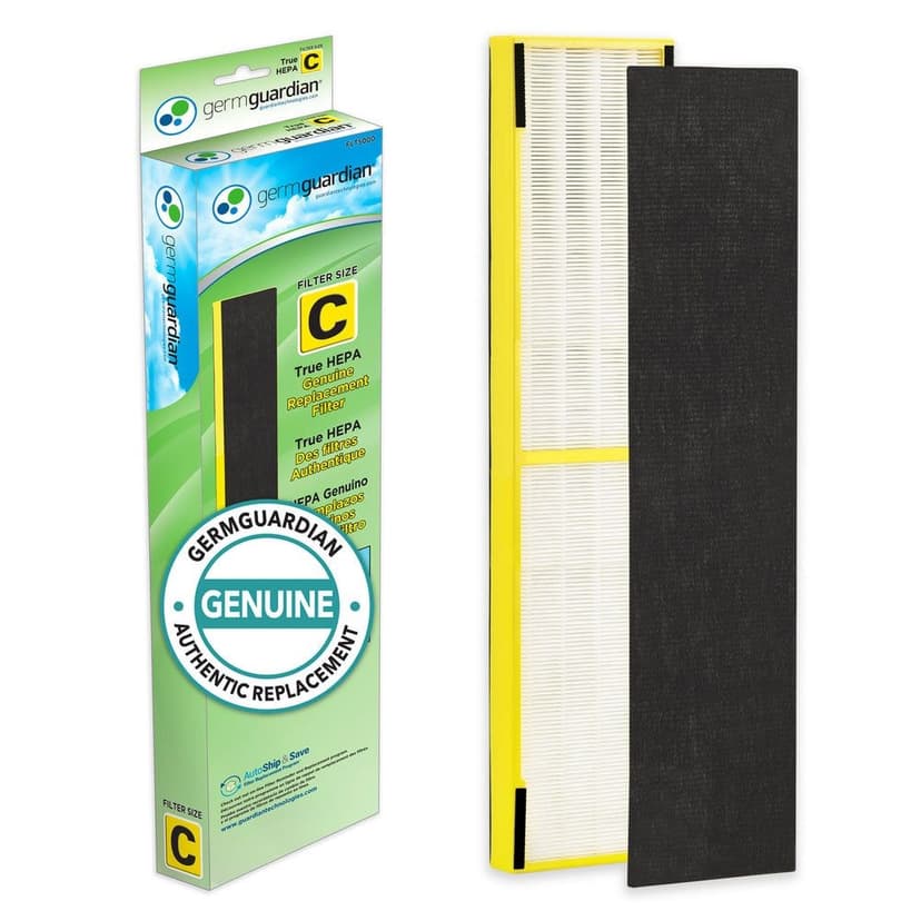 GermGuardian FLT5000 GENUINE Combination HEPA Air Purifier Replacement Filter (C) for AC5350 Air Purifier