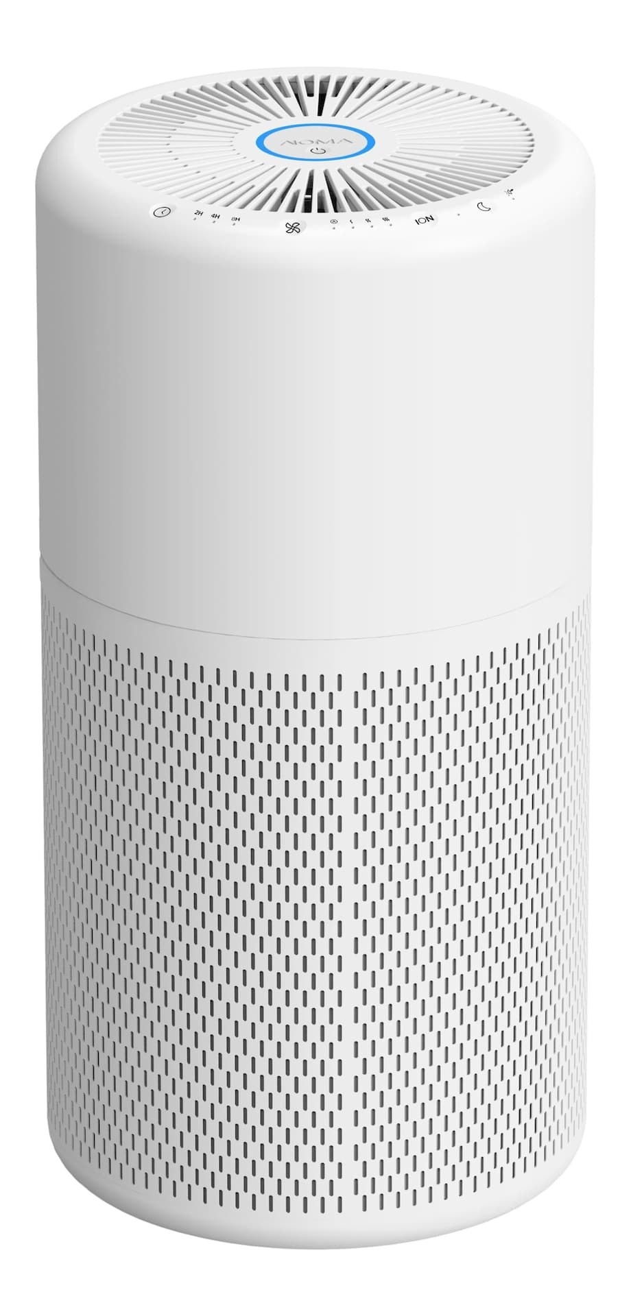 NOMA Large True HEPA Air Purifier with Night Light, White, Large Room