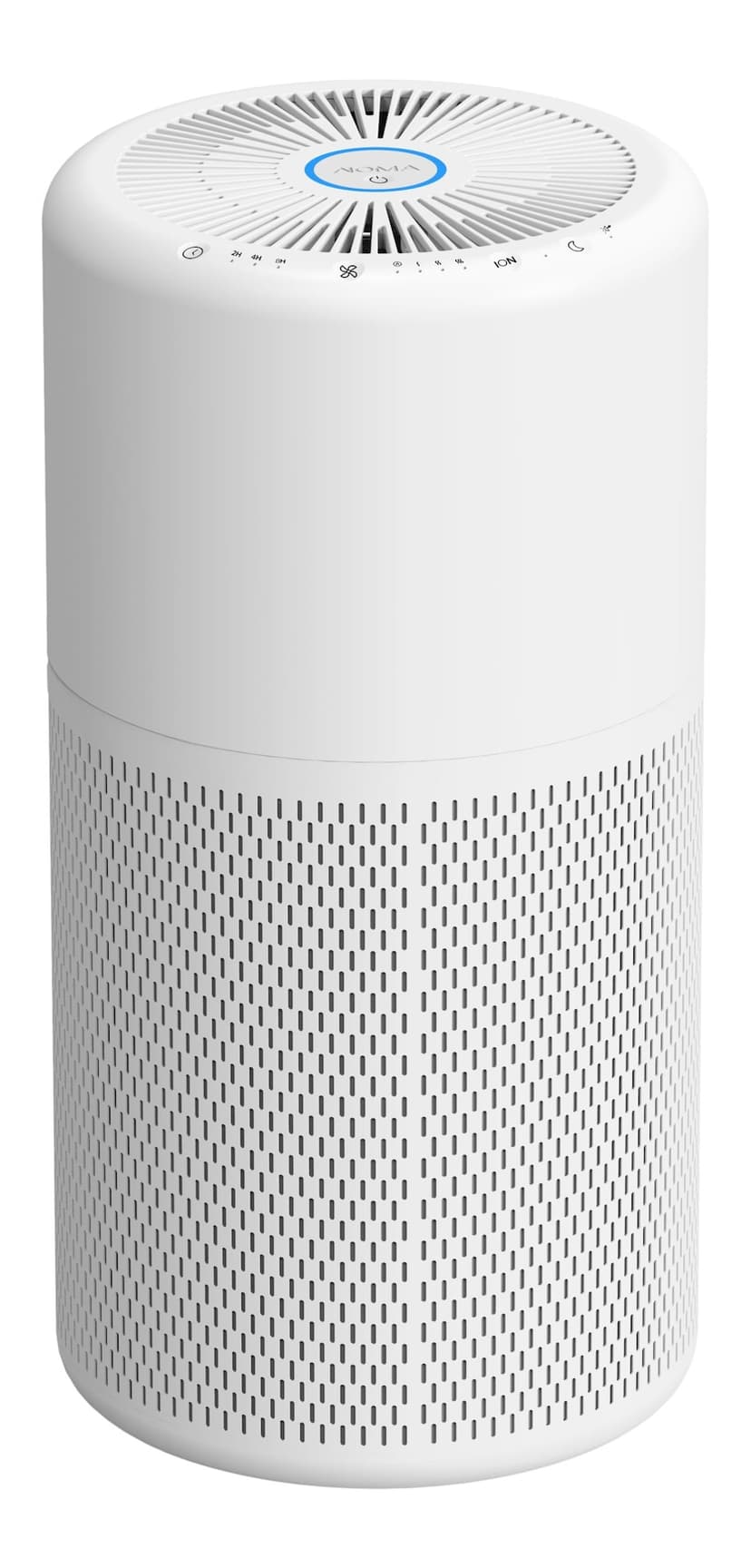 NOMA Large True HEPA Air Purifier with Night Light, White, Large Room