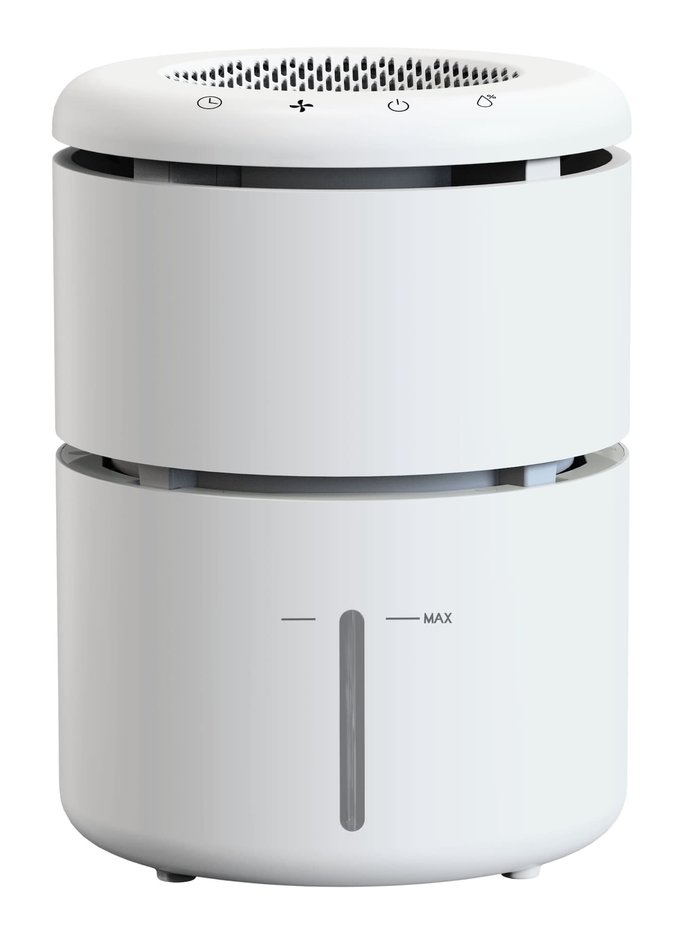 NOMA 3-Speed Evaporative Top Fill Air Humidifier with Easy Touch Control, White, 4-L