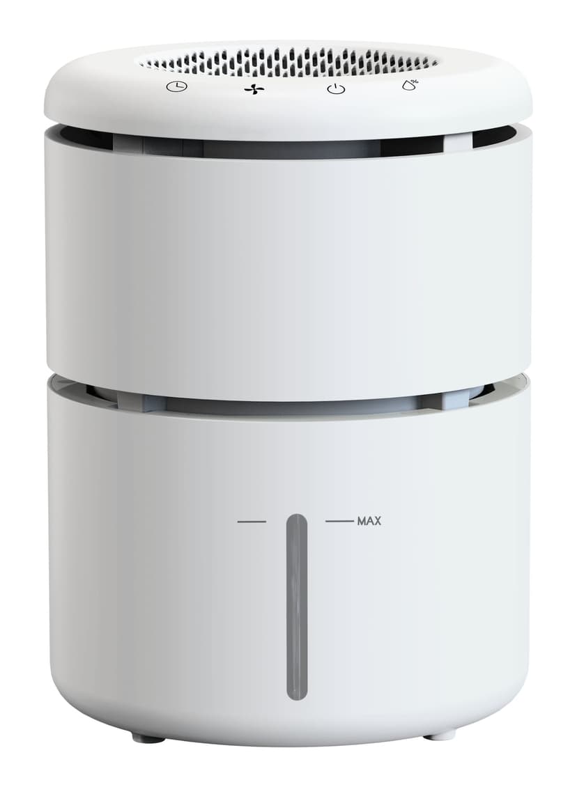 NOMA 3-Speed Evaporative Top Fill Air Humidifier with Easy Touch Control, White, 4-L