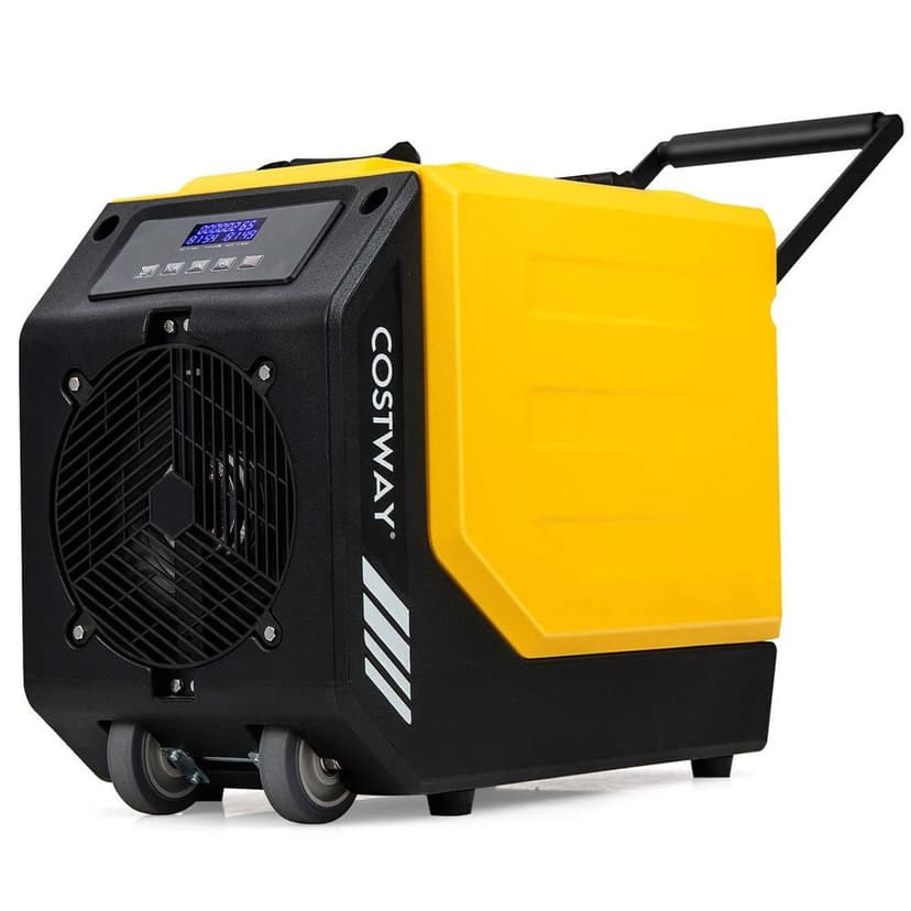 Costway 190 PPD Commercial Dehumidifier, Yellow