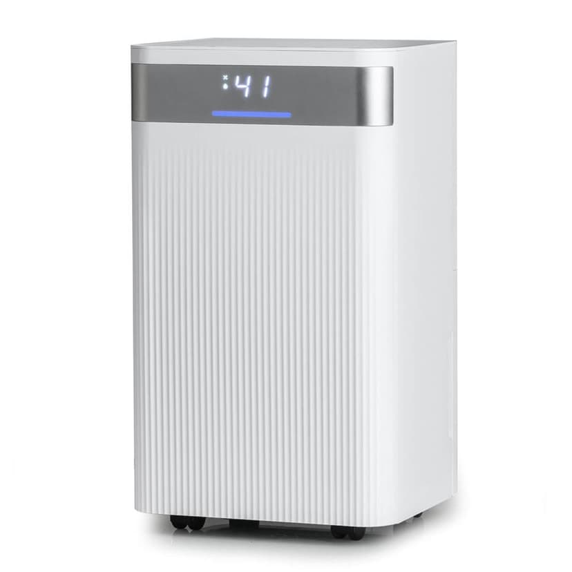 Costway 32 Pints Portable Dehumidifier with 24H Timer, Covers 2000-sqft, White