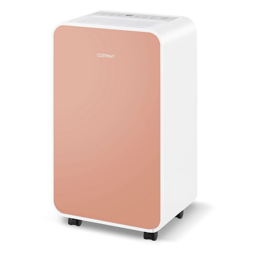 Costway 32 Pints Portable Quiet Dehumidifier, Pink