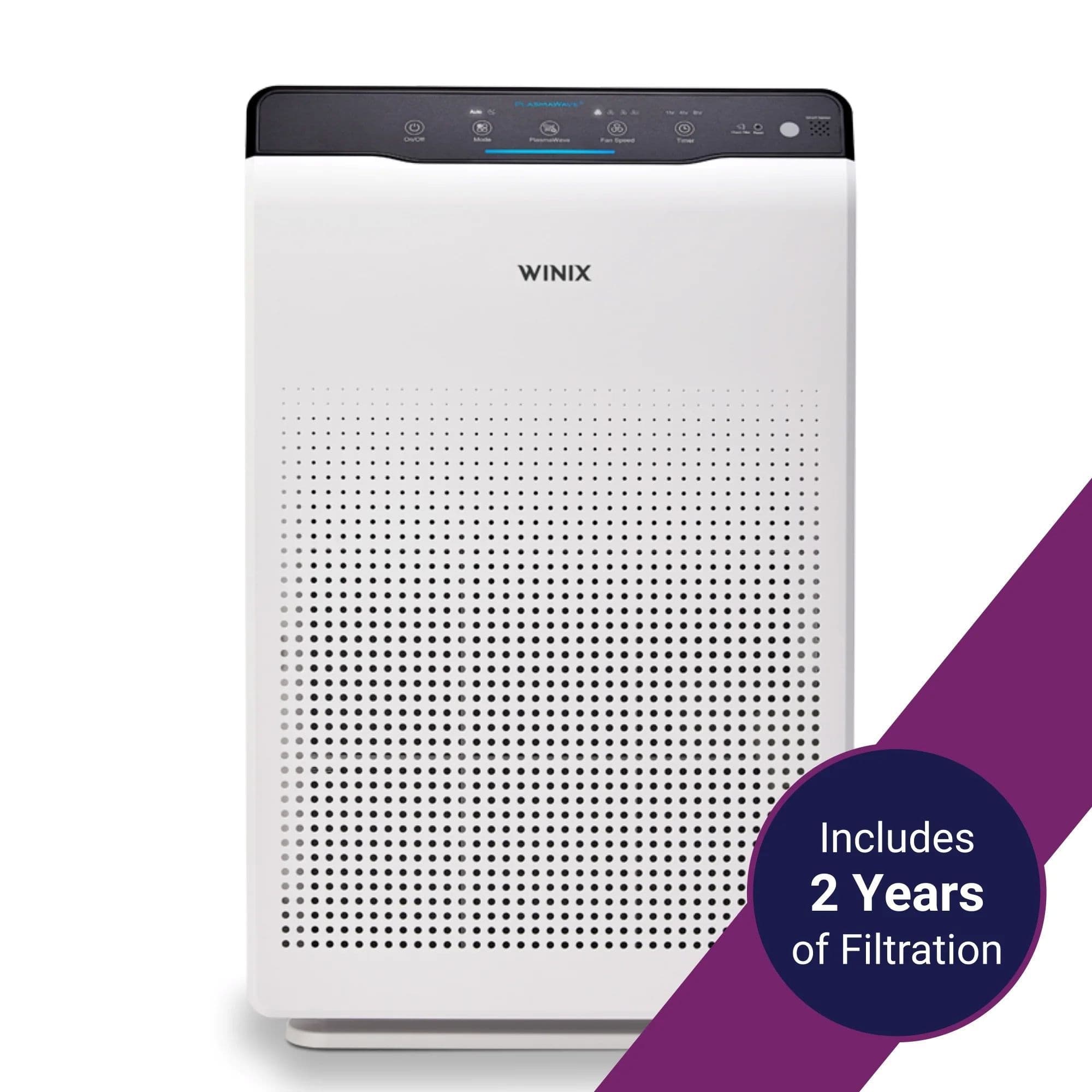 Winix C535 True HEPA Air Purifier Two Years Replacement Filters, White