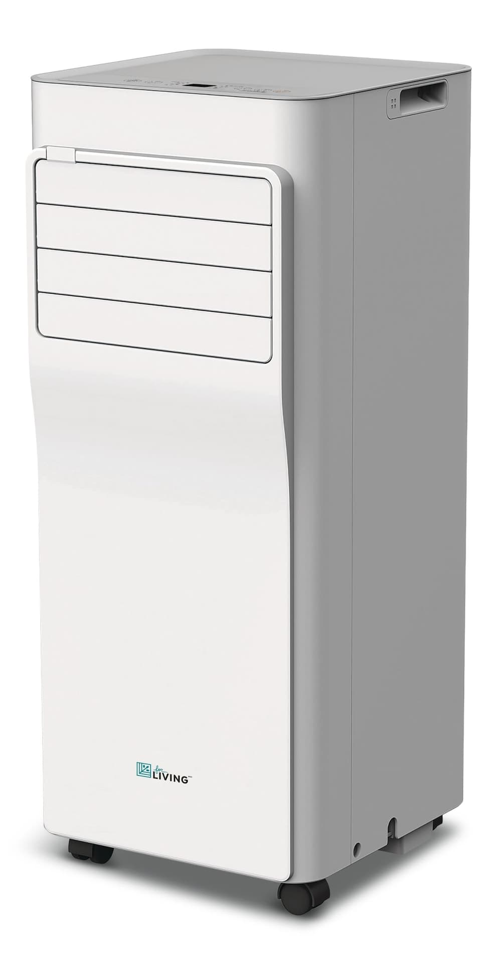 For Living 7K SACC (10K ASHRAE) Digital Portable Air Conditioner with Remote Control, 2-Speed, White