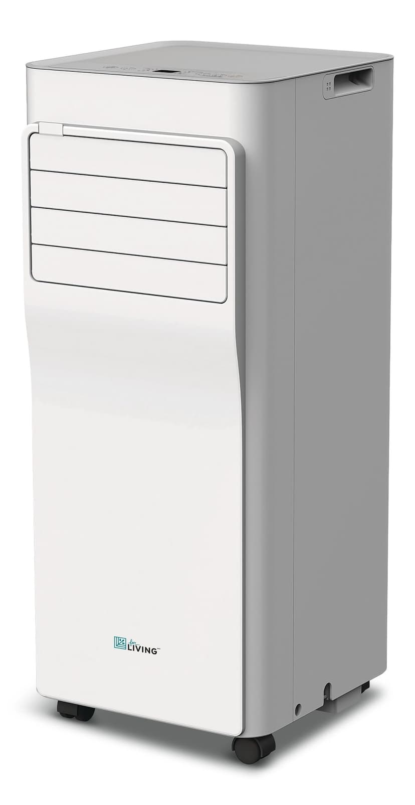 For Living 7K SACC (10K ASHRAE) Digital Portable Air Conditioner with Remote Control, 2-Speed, White