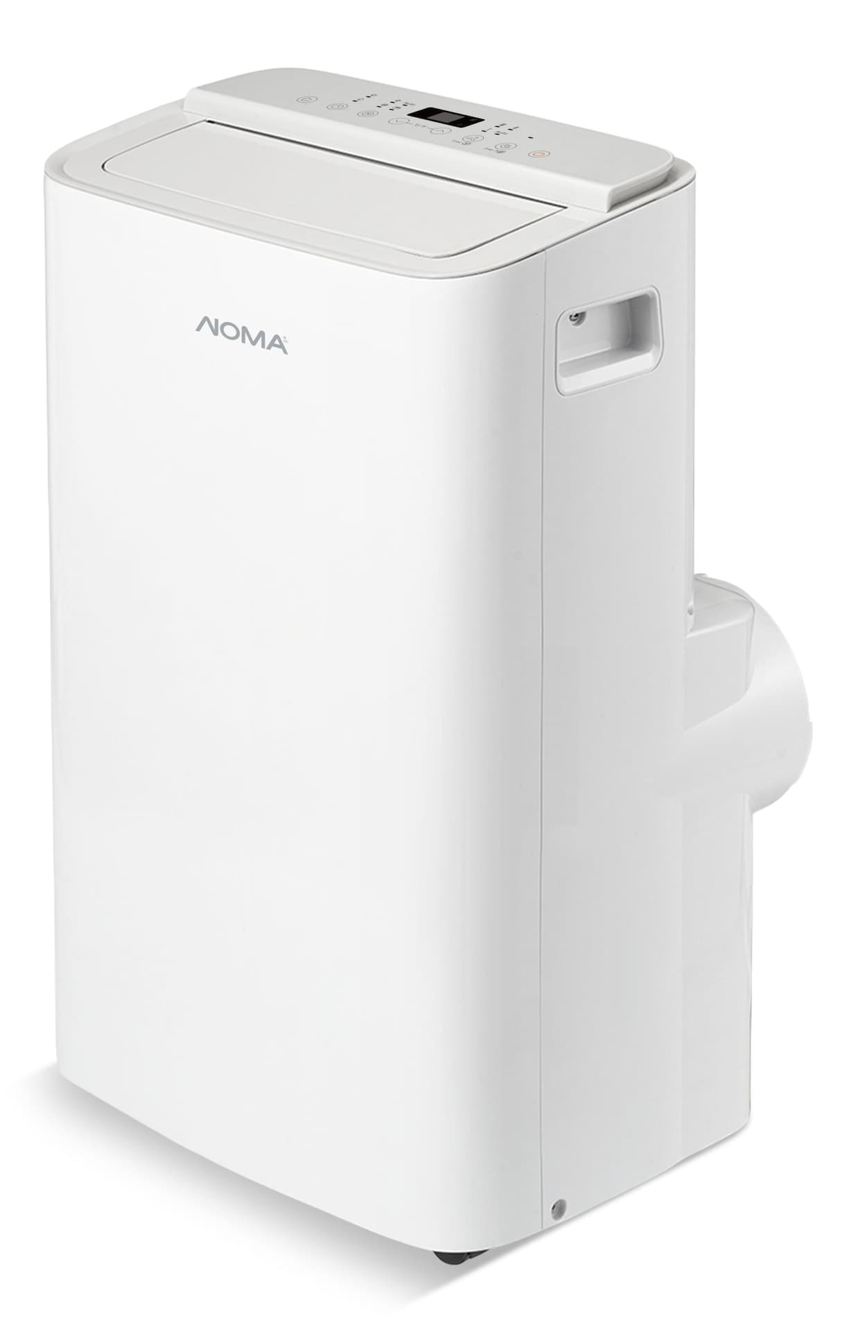 NOMA 8K SACC (12K ASHRAE) Digital Portable Air Conditioner with Dehumidifier & Fan Functions, 3-Speeds, White