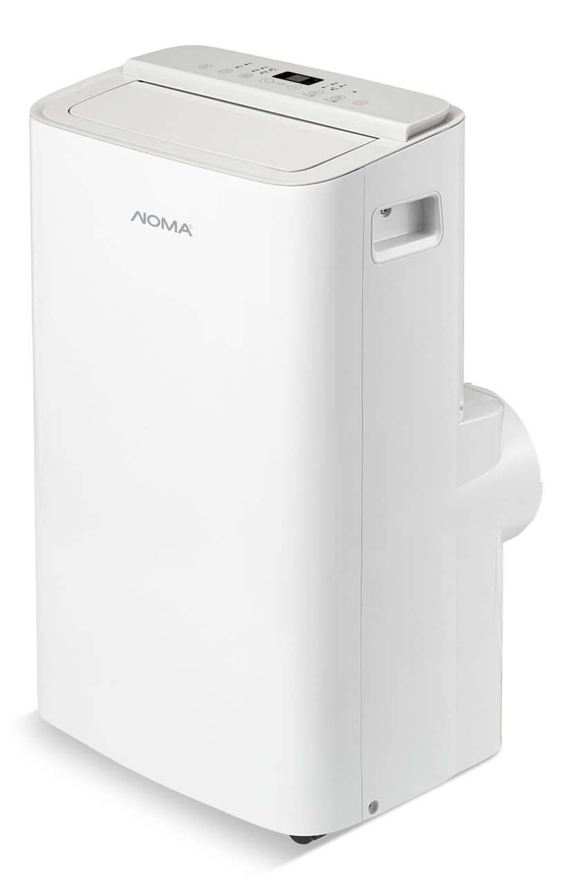 NOMA 8K SACC (12K ASHRAE) Digital Portable Air Conditioner with Dehumidifier & Fan Functions, 3-Speeds, White