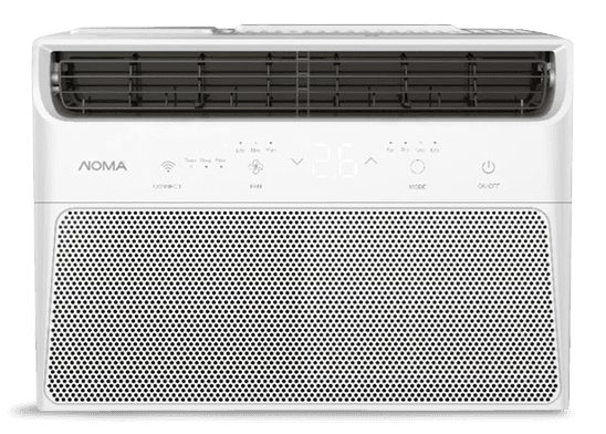 Noma Premium Grill 4-in-1 8K-BTU Window Air Conditioner/AC with Remote Control