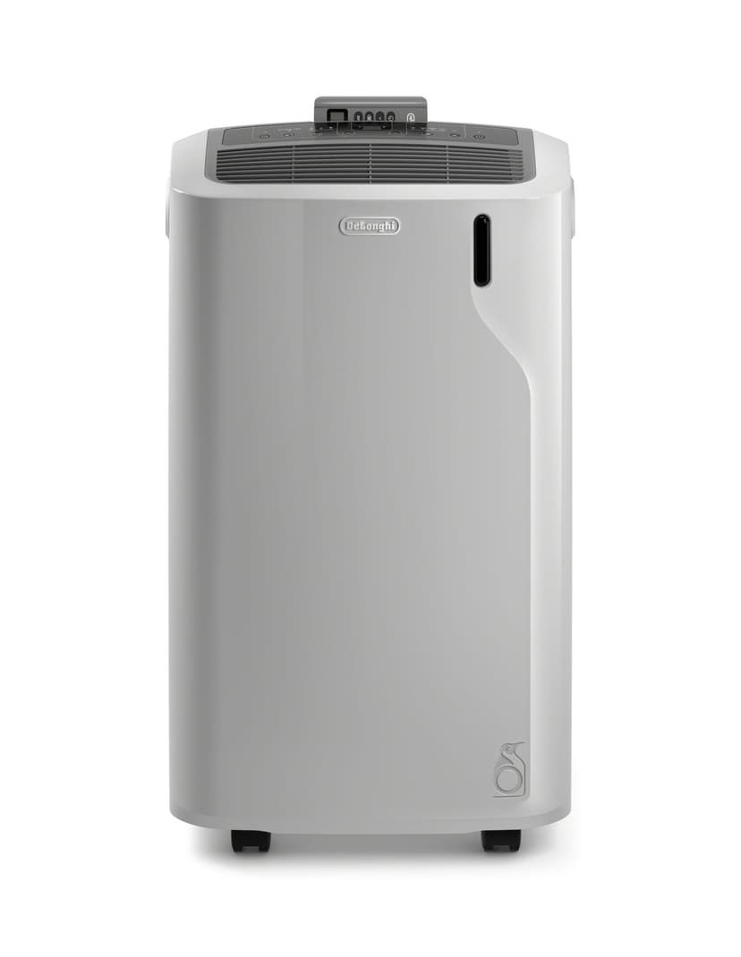 DeLonghi 6.9K SACC (12K ASHRAE) Arctic Whisper Compact 3-in-1 Portable Air Conditioner, Eco Friendly Gas, 500-sqft