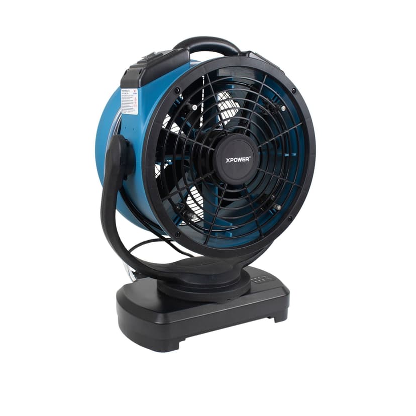 XPOWER Oscillating Misting Fan, 1700 CFM, 1.0A, Water Pump