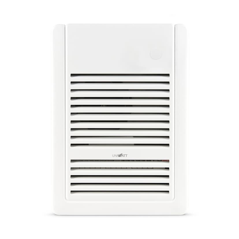 Stelpro Uniwatt Bathroom Wall Aeroconvecator/Fan Heater, 1000W, White