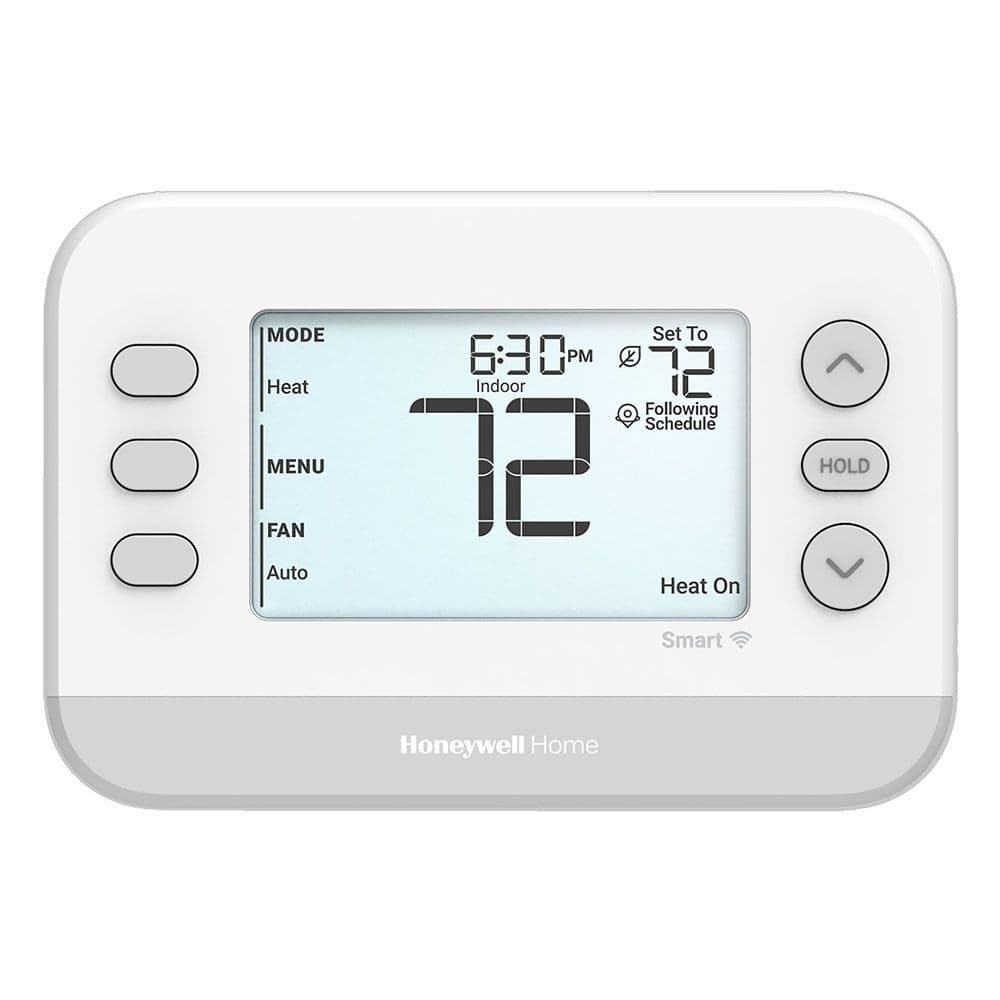 Honeywell Home RTHC2CWF/N Smart Wi-Fi Digital Thermostat, Energy Star Certified, White