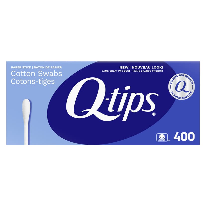 Q-Tips Cotton Swabs, 400-pk