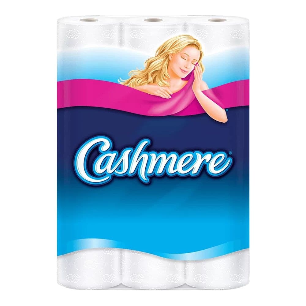 Cashmere Triple Roll Toilet Paper, 2-ply Tissue, 24-pk