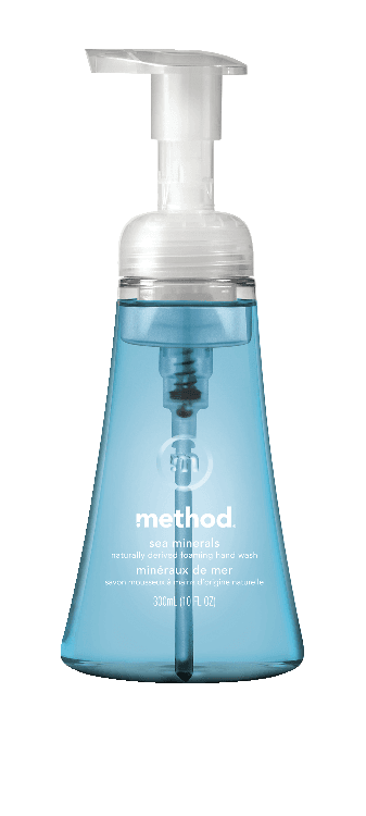 method Foaming Hand Soap with Pump, Sea Minerals Scent, 300-mL