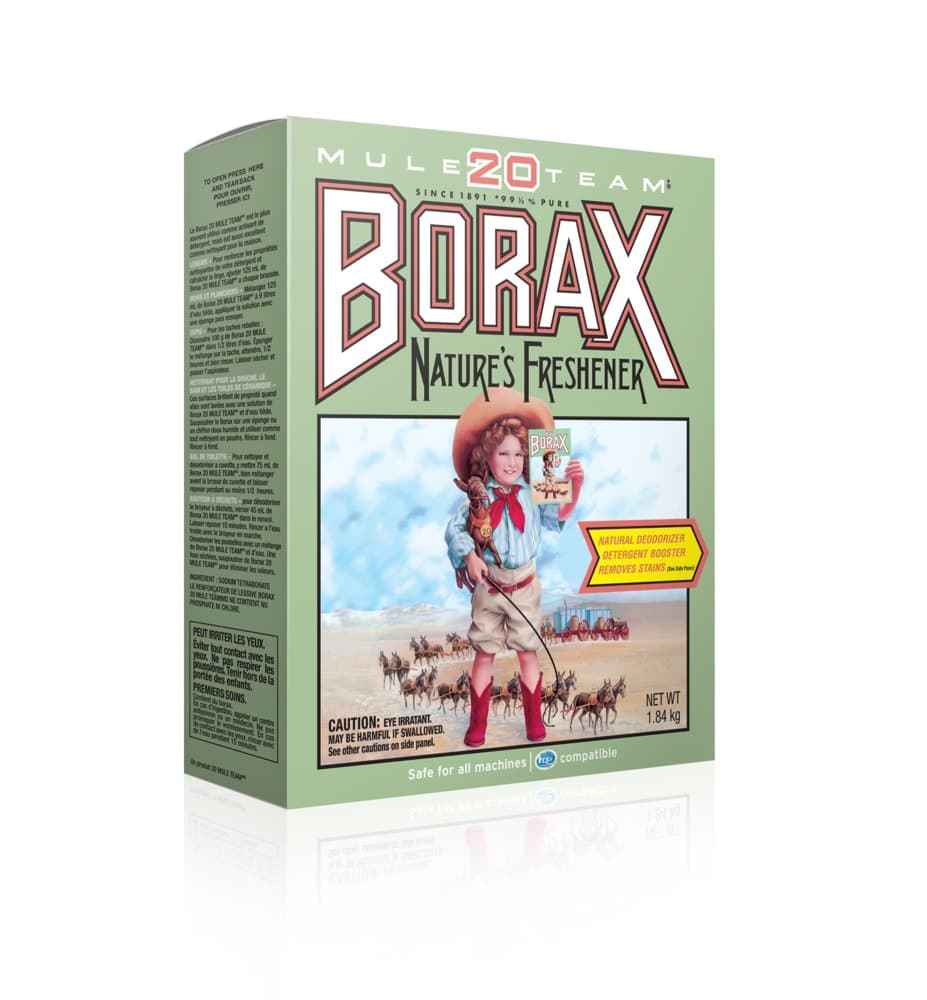 20 Mule Team Borax Laundry Detergent And Booster Powder, 1.84-kg