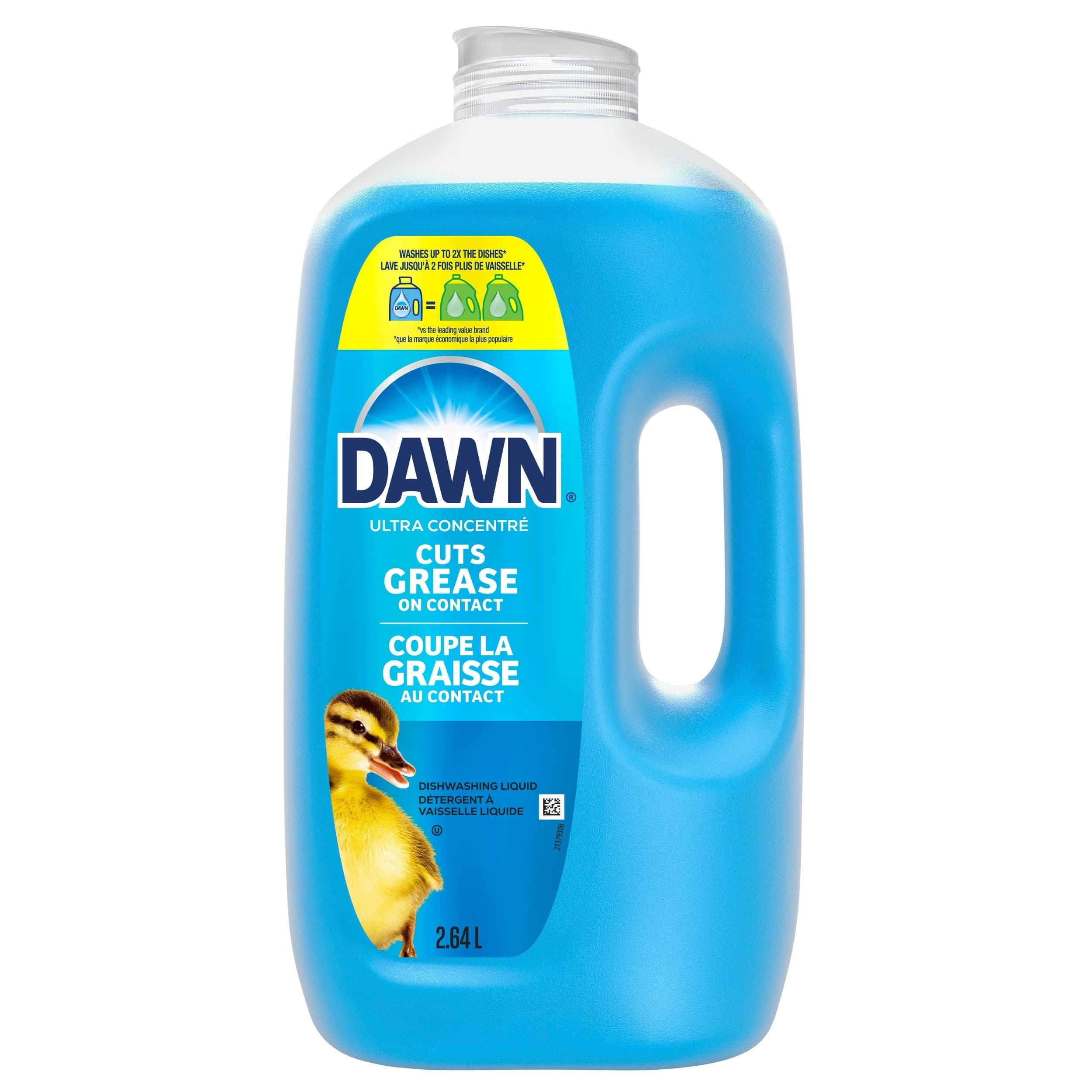 Dawn Liquid Dish Soap Ultra Dishwashing Liquid, Original, 2.64 L