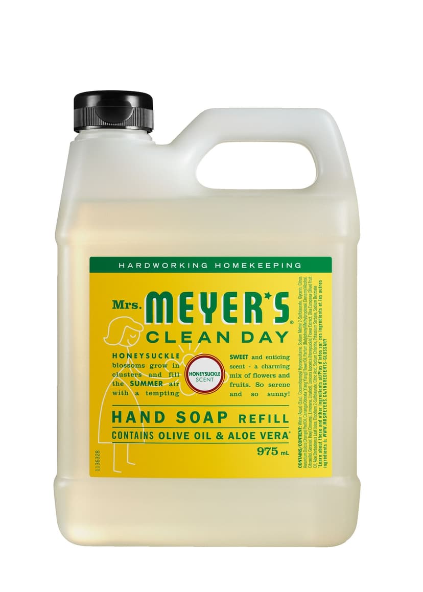 Mrs. Meyer's Natural Hand Soap Refill, Various Scents, 975-mL