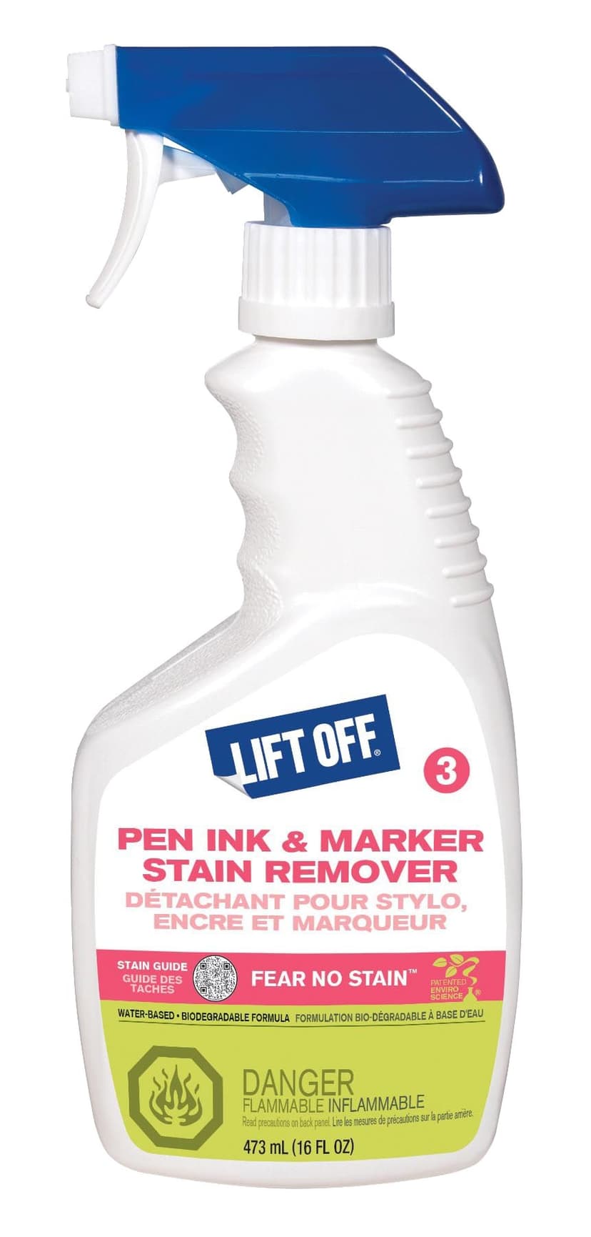 Motsenbocker's Lift Off Pen, Ink and Marker Stain Remover, 473mL