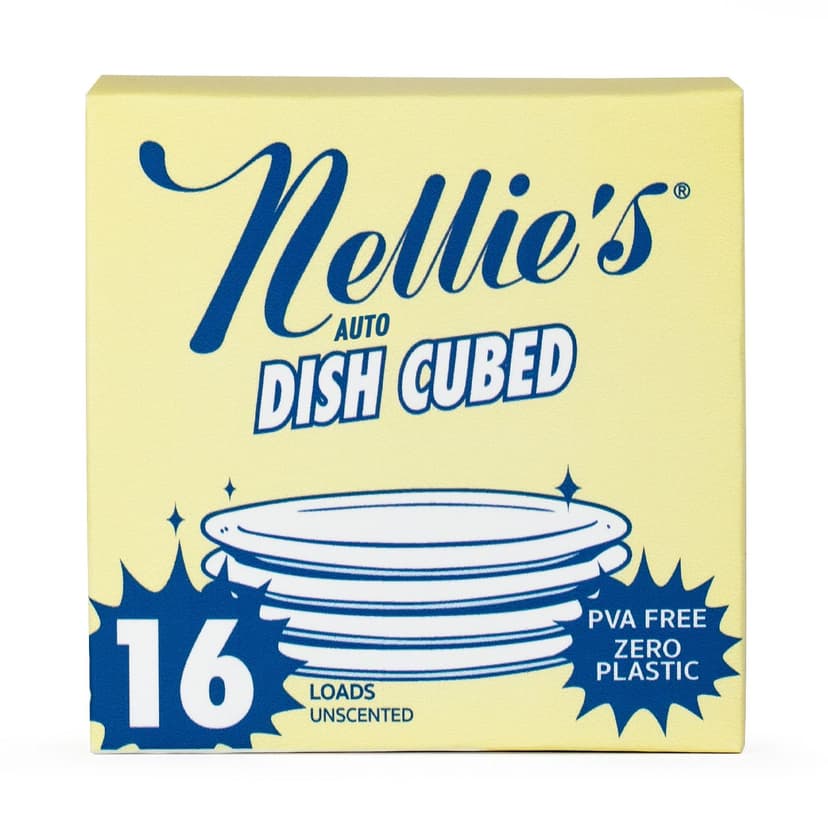 Nellie's Dish Cubed Dishwasher Detergent, 16-ct