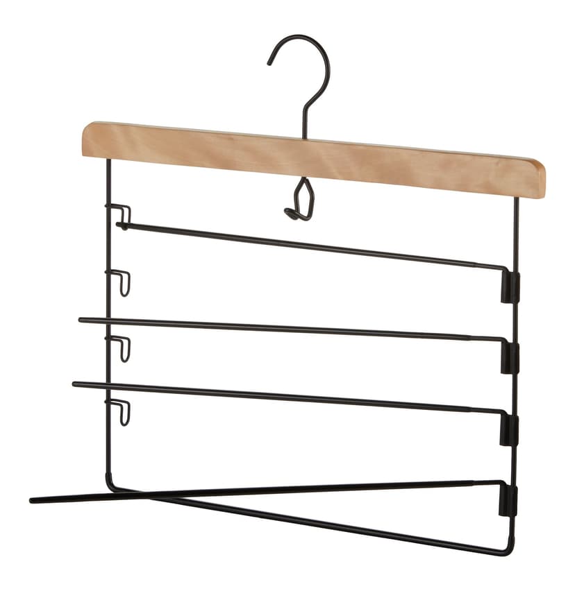 type A 5-Tier Non-Slip Rubberized Pant Hanger