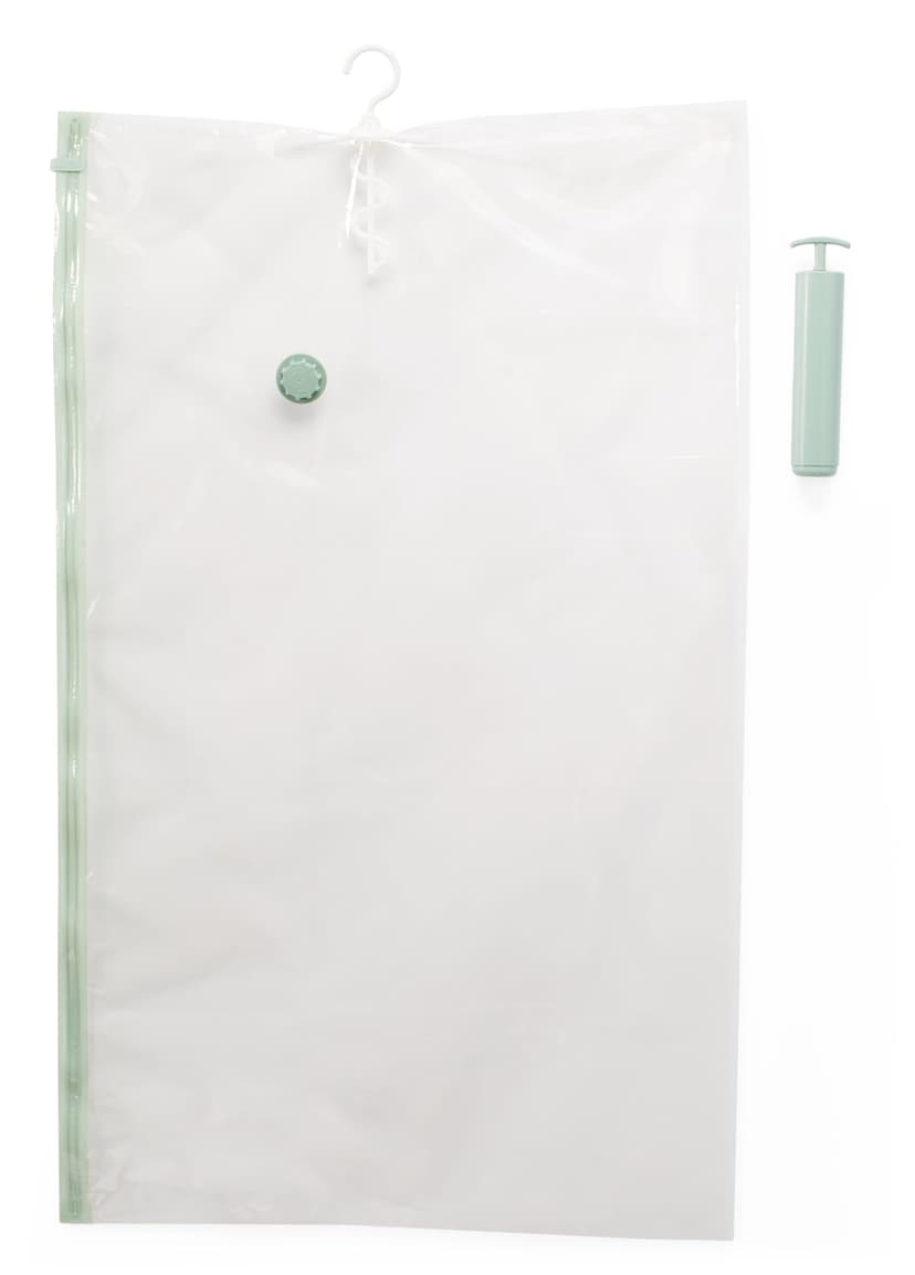 type A Hanging Reusable Vacuum Storage Seal Bag with Pump, 4-pk