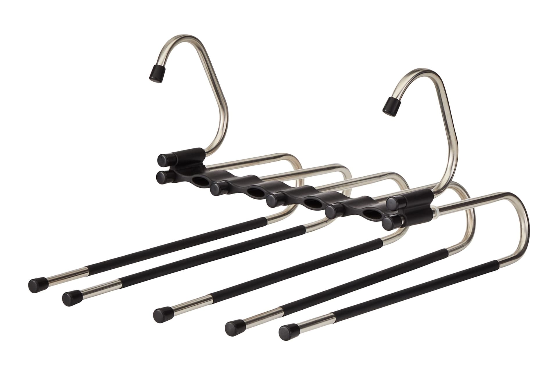 type A Space Saving Magic Pants Hanger, Silver