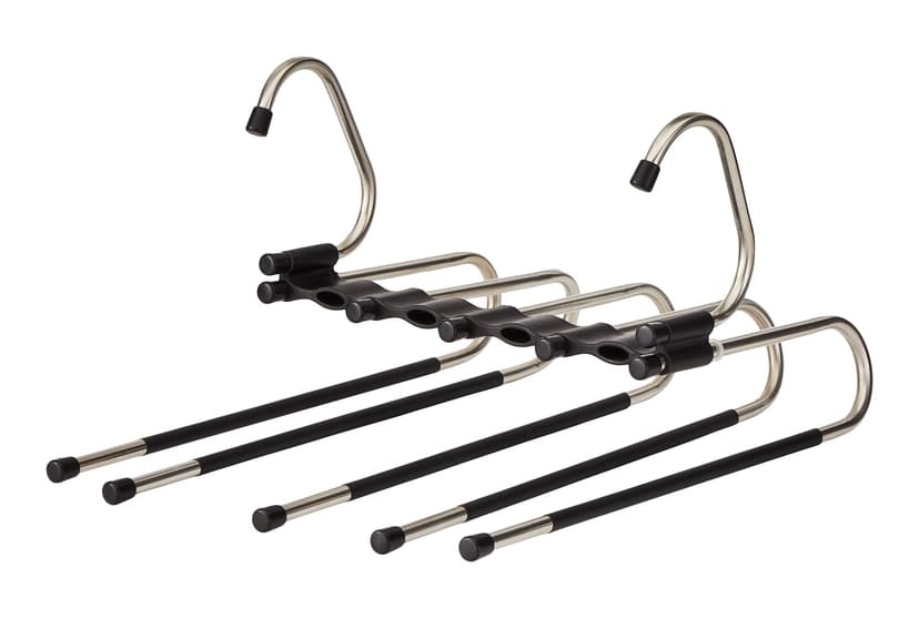 type A Space Saving Magic Pants Hanger, Silver
