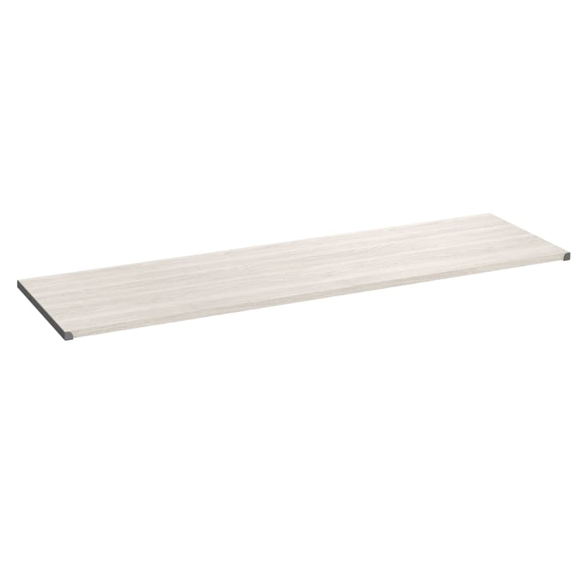 ClosetMaid Suite Symphony Laminate Wood Top Shelf, White Timber, 48-in