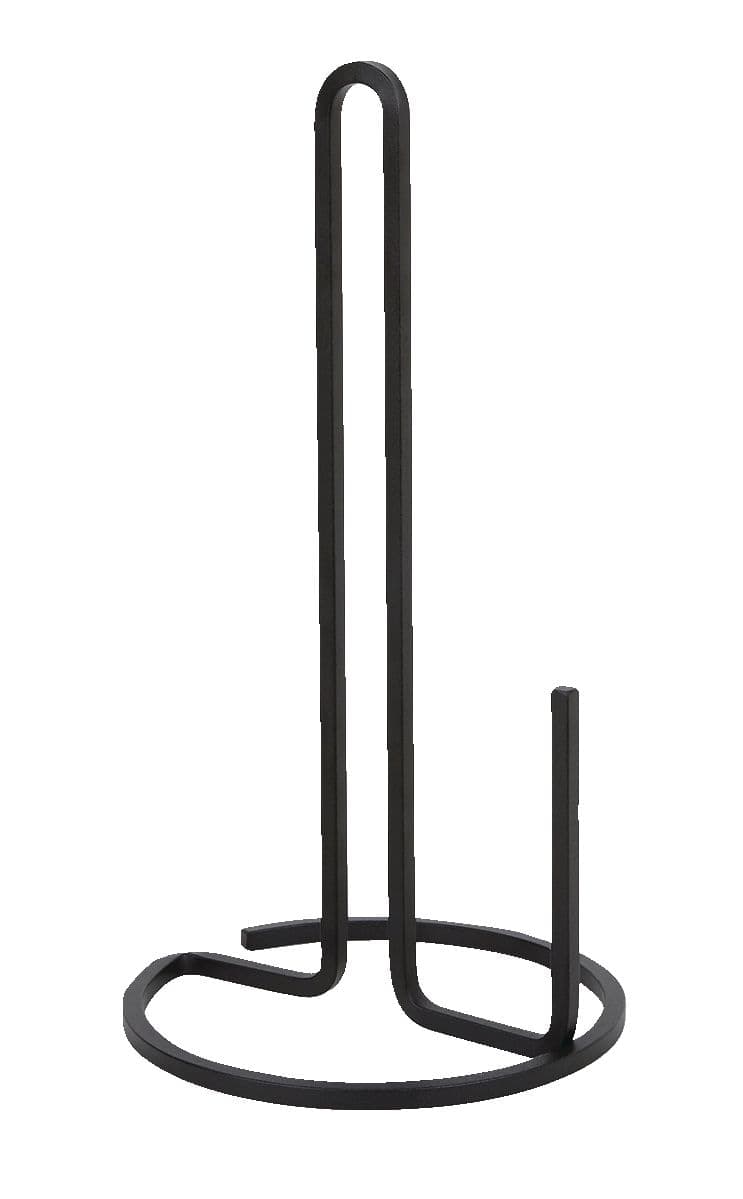 Umbra Squire Upright Metal Paper Towel Holder For Kitchen Countertop, Black