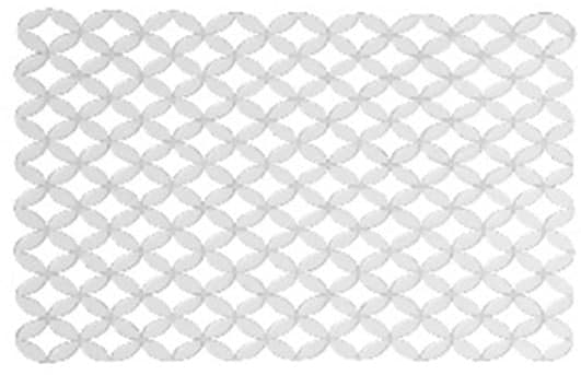 Umbra Meridian Plastic Kitchen Sink Protector Mat/Liner, Clear, 12 x 16-in