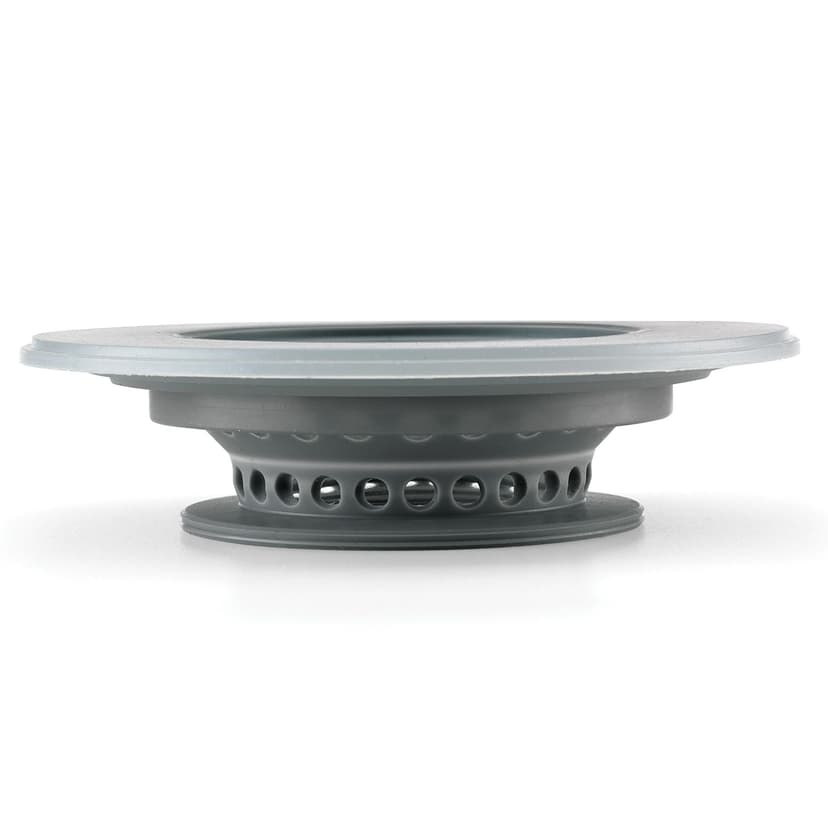 Type A Flex Silicone Kitchen Sink/Drain Strainer & Food Catcher, Clear