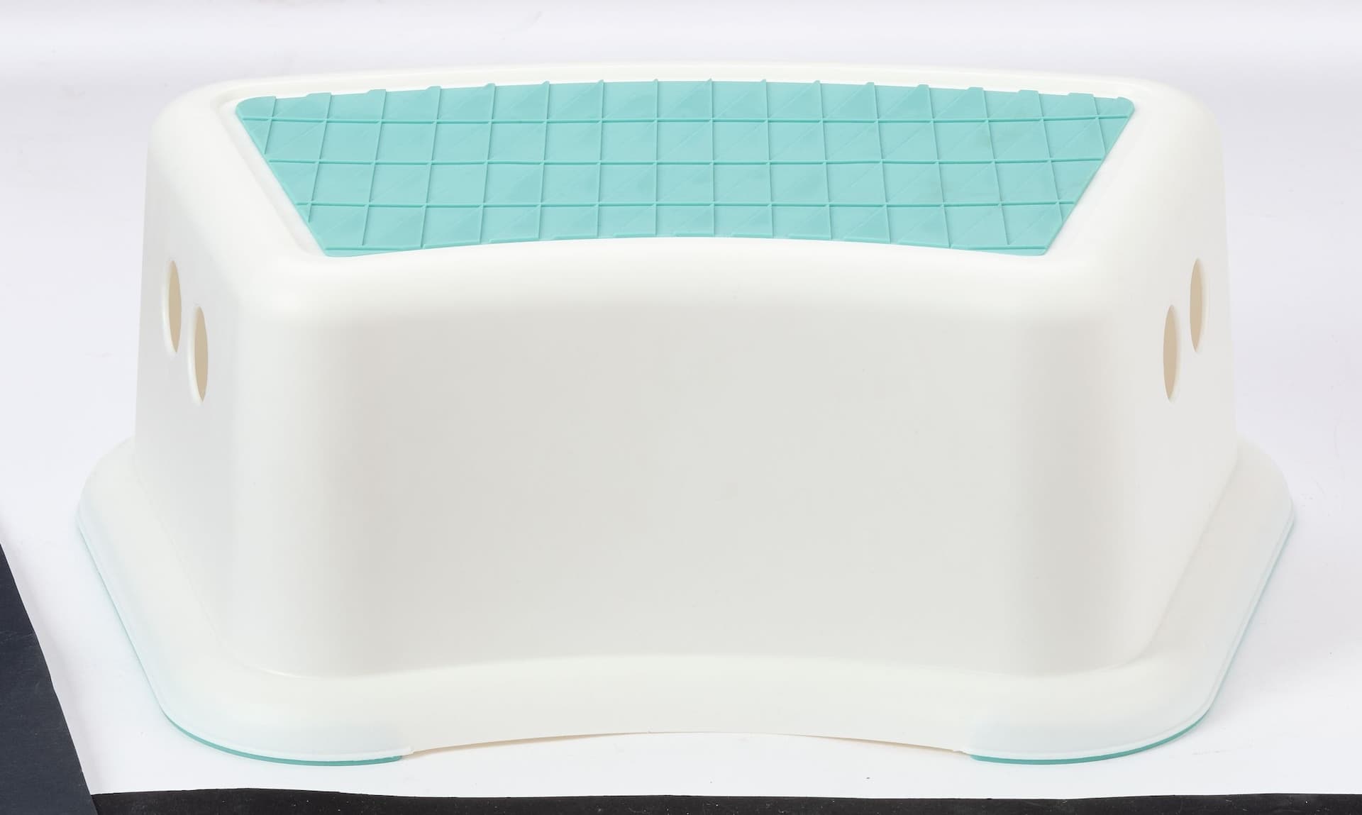Type A Prima Childrens Step Stool for Kitchen & Bathroom, Plastic Anti-Slip, White, 5-in