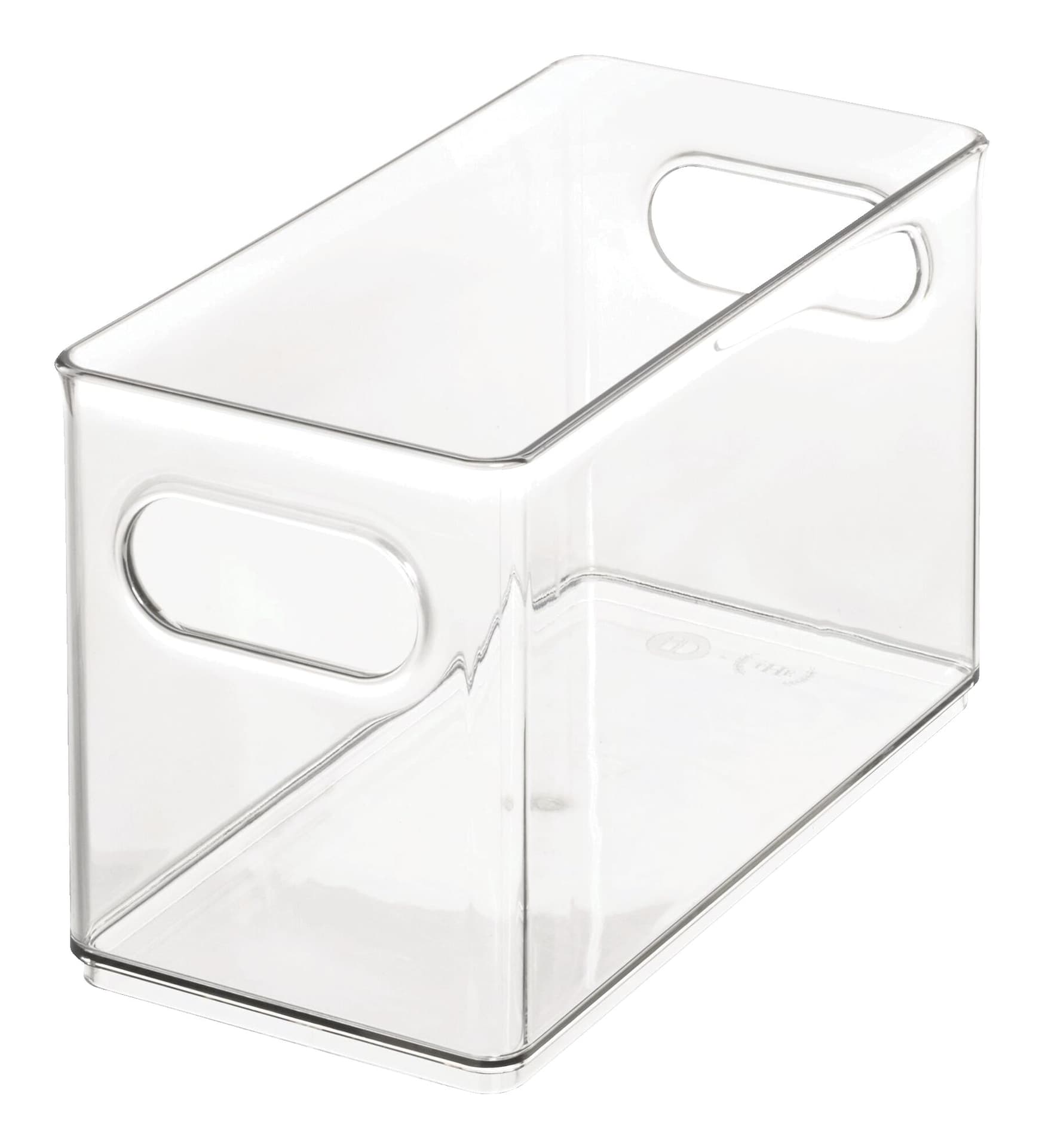 The Home Edit x iDESIGN Clear Plastic Narrow Stacking Pantry Bin Storage Organizer