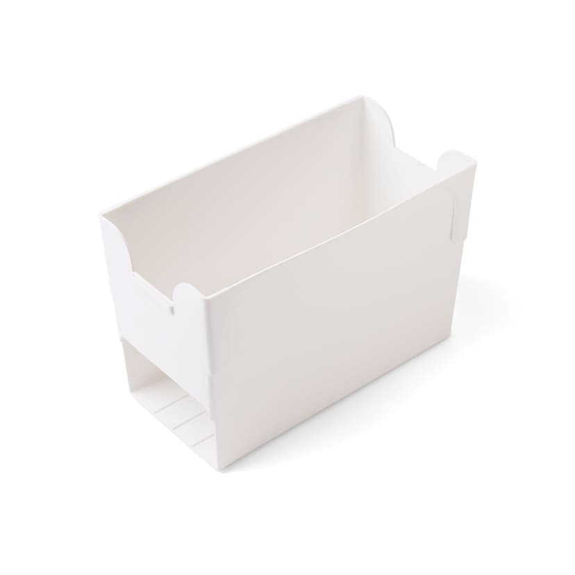 Fox Run Refrigerator Milk Bag Holder, White