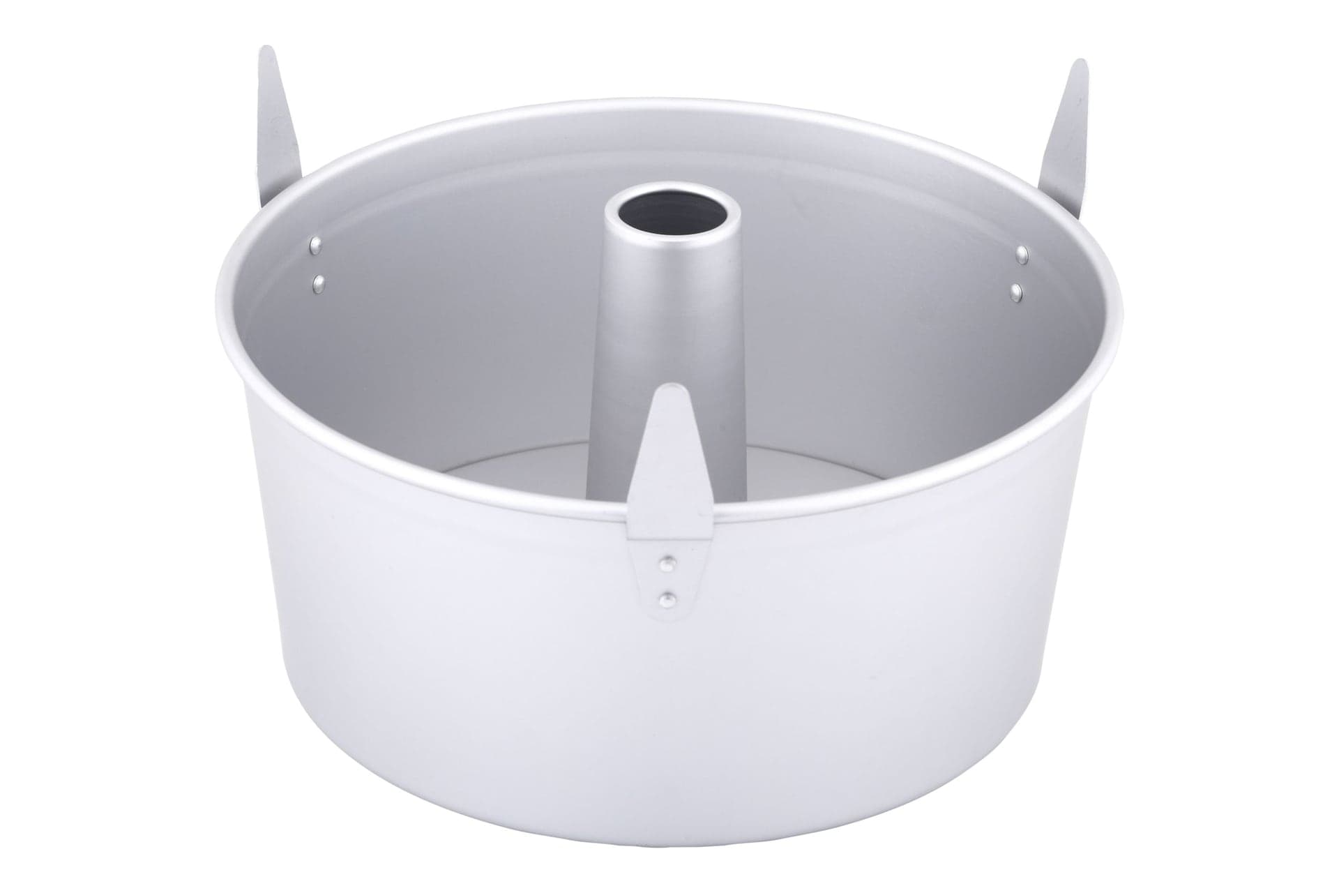 Paderno Professional Uncoated Aluminum Angel Food Cake Pan, Silver