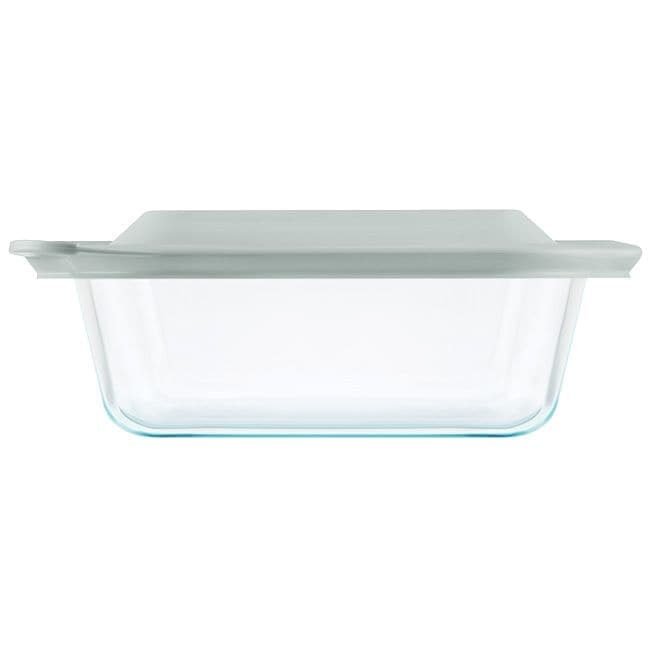 Pyrex Multi-Purpose Glass Deep Square Oven-To-Table Dish, Freezer & Dishwasher Safe, 8 x 8-in